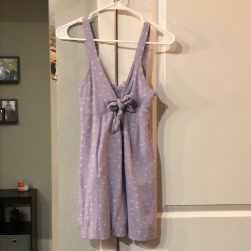 Purple sundress
